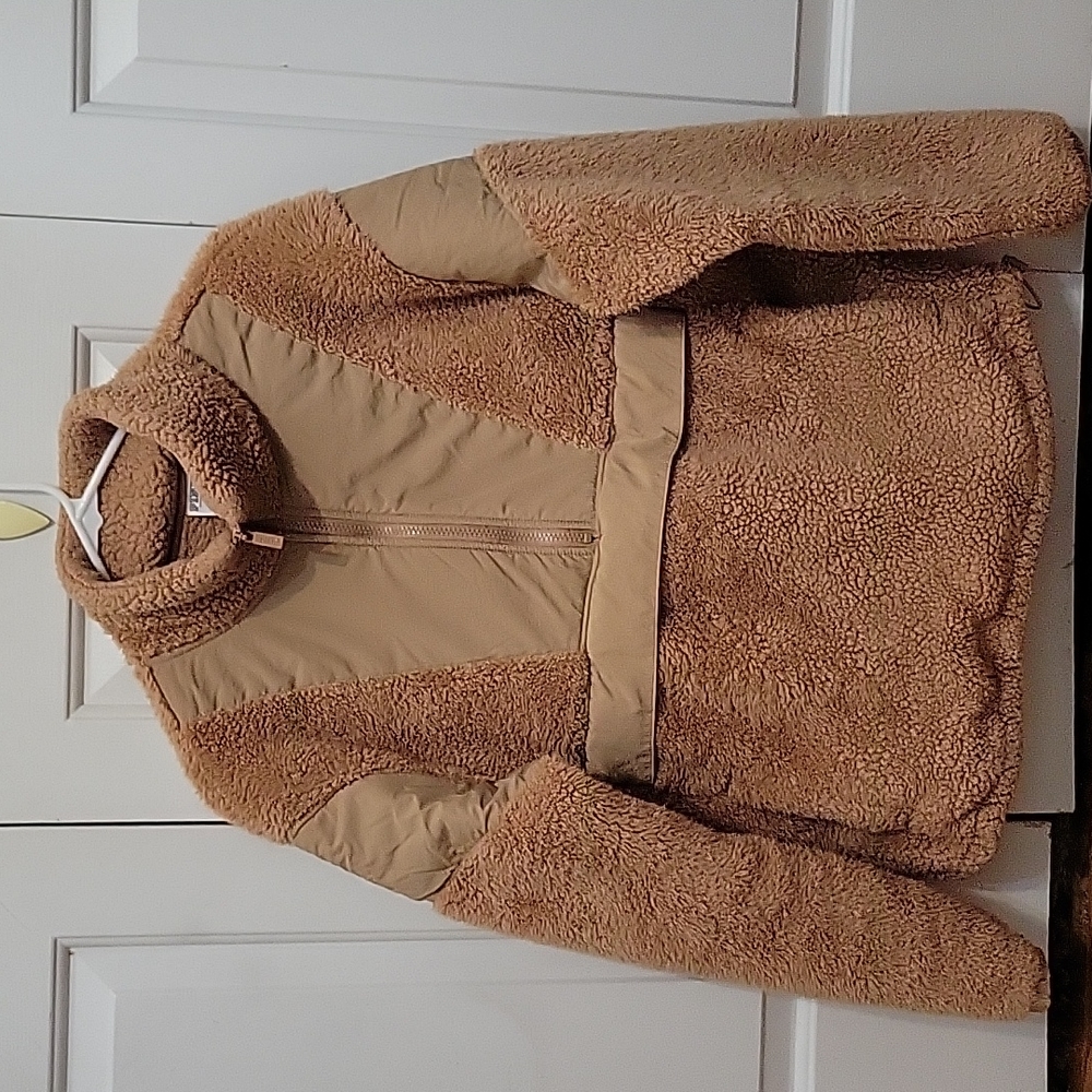 Victoria's Secret PINK Sherpa 1/2 Zip Jacket/ M